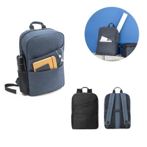 HI REPURPOSE BACKPACK. 15'6'' laptop backpack in 600D recycled polyester