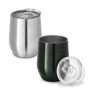 HI RONDE. Stainless steel travel cup 400 mL