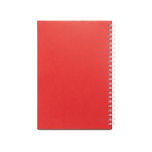 HI SCHILLER. A5 notepad with flexible cover, made from 100% recycled paper - Img 11