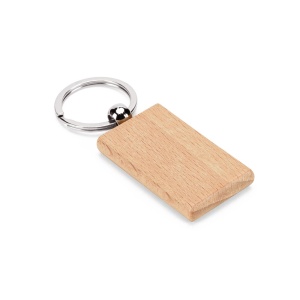 HI STEWIE. Rectangular keyring in beech wood - Img 2