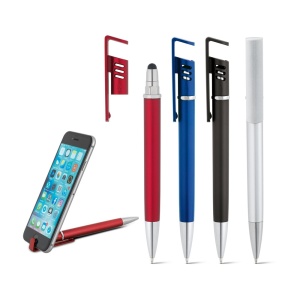 HI TECNA. ABS ball pen with metallic finish
