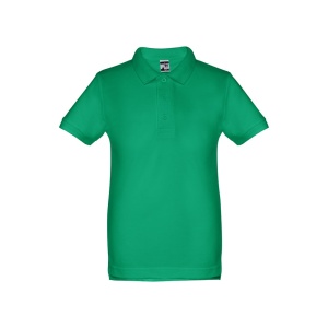 HI THC ADAM KIDS. Kids short-sleeved 100% cotton piqué polo shirt unisex) - Img 6
