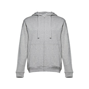 HI THC AMSTERDAM. Men's hoodie in cotton and polyester with full zip - Img 22