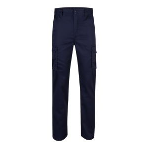 HI VL LUGH. Multi-pocket stretch trousers (240g/m²) in cotton (46%), EME (38%) and polyester (16%) - Img 8