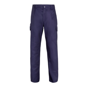 HI VL MABON. Multi-pocket twill trousers (200g/m²), in cotton (35%) and polyester (65%) - Img 3