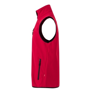 HI VL VARUNA. Soft shell vest (280g/m²), with polar lining, in polyester (94%) and elastane (6%) - Img 10