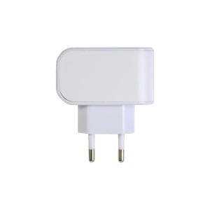 Încărcător de perete USB multiport din plastic cu 3 porturi (5 V - 1000 mA fiecare) - Img 3