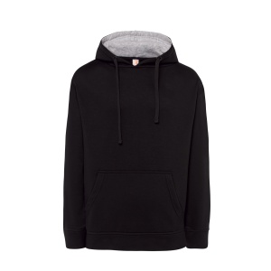 JHK™ Unisex Ocean Hooded Contrast Kangaroo