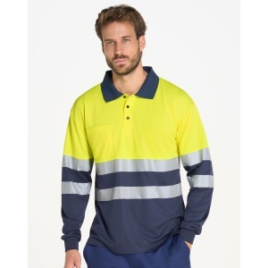 JHK Polo Manga Larga 160 g/m²