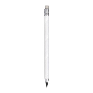 Long-lasting coloured recycled paper pencil with eraser - Img 6