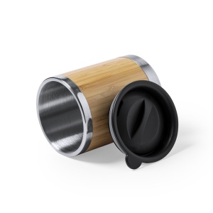 Lubon - Insulated Cup Bamboo/ Stainless Steel Interior 300 ml
