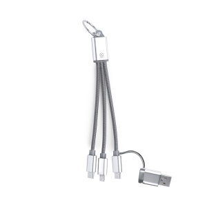 MAK Bikoc - Charging Cable Recycled Aluminium Micro USB, Type C and Lightning Connection 5V DC 2.4A - Img 5