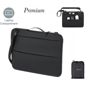 MAK Elara - Husă pentru laptop Oxford 900D. Căptușeală completă rezistentă la apă. Compartiment pentru laptop de 15"