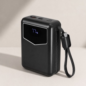 MAK Evron - Power Bank 20000 mAh. 1 USB Output. 3 Type C Output and 2 Input PD. 20W