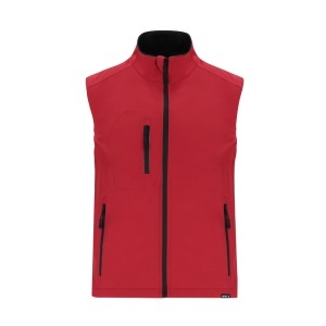 MAK Handricks - Vest Triple Layer. Outside: Soft Shell, 94% Polyester RPET/ 6% Elastane. Inside: 100% Polyester Micropolar RPET. 340 g/ m2 Wind and Water Resistant - Img 6