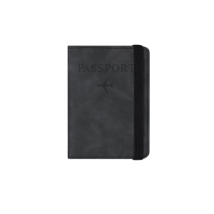 MAK Jemax - Passport Holder Recycled PU RFID Protected. 6 Compartments