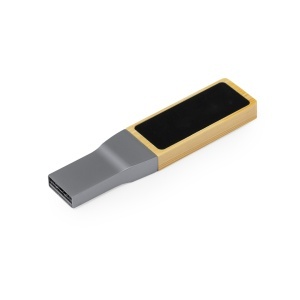 MAK Olson 16GB - USB Memory Bamboo/ Aluminium Led Lights - Img 2