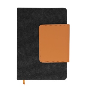MAK Renak - Notepad Recycled Canvas/ Recycled PU Hard Cover. 80 Sheets - Img 4