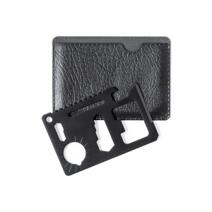 MAK Wicax - Multitool Stainless Steel 11 Functions. PU Pouch