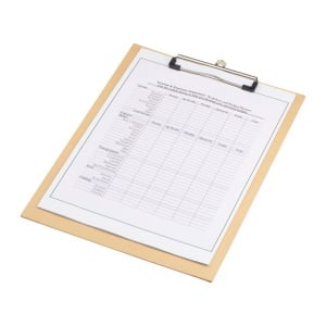 MC A4 cardboard clipboard