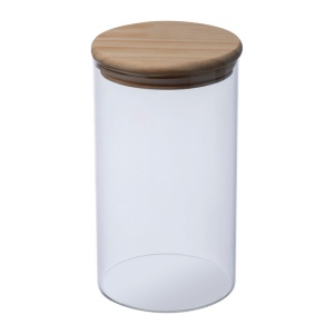 MC Borcan din sticlă borosilicată cu capac, 1 L