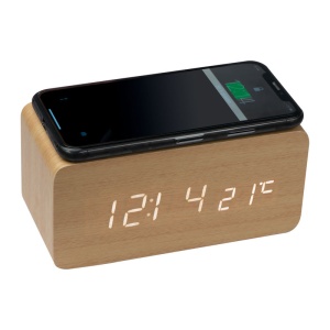 MC Powerbank din bambus, 8000 mAh