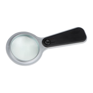 MC Plastic magnifier with white LED