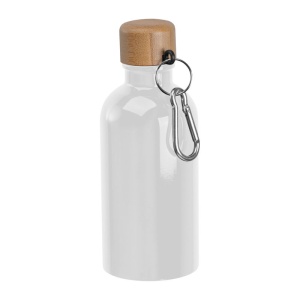 MC Sticlă din oţel inoxidabil cu carabină, 400ml