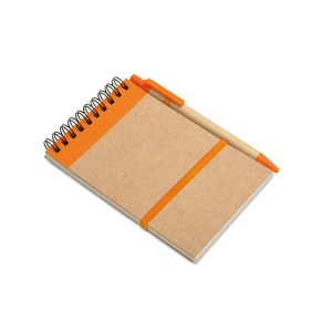 MO™ Bloc notes reciclat și pix