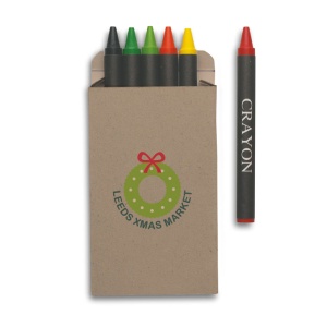 MO BRABO - Carton of 6 wax crayons