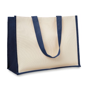 MO CAMPO DE FIORI - Jute and canvas shopping bag - Img 5