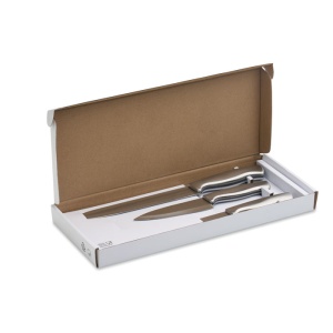 MO COCINERO Stainless steel knife set 3pcs - Img 2
