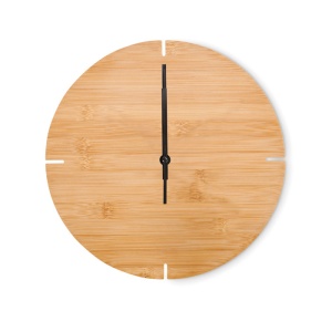 MO ESFERE - Round shape bamboo wall clock - Img 4