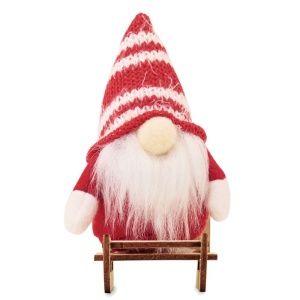 MO FROSTY SLEIGH Gnome pe sanie din lemn - Img 4