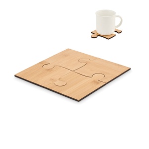 MO LEPY - Set of 4 puzzle coasters