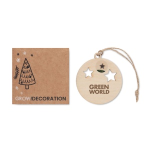 MO ROSEED - Wooden bauble shape hanger