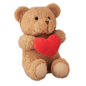 MO SNUGGLE - Ursuleț de pluș cu inimă 23cm - Img 4