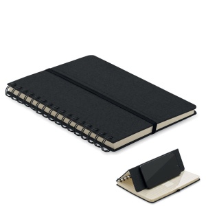 MO STRATA - A5 notebook with phone holder