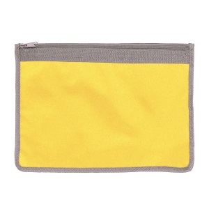 ON™ 420D polyester brief folder, zip closure