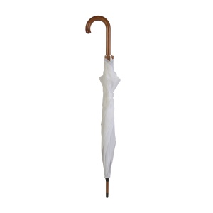 ON™ Automatic umbrella with wood shaft, ferrule and handle