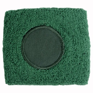 ON™ Customisable terry sweat wristband (75% cotton/10% nylon/15% spandex)