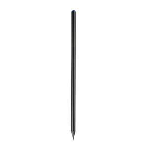 ON™ Black wooden pencil with graphite lead, black wood, cylindrical cross-section
