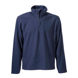 ON™ Bluza bărbați din microfleece (180 g/m2) cu fermoar la jumătate. Mărimi: S/M/L/XL/XXL - Img 2