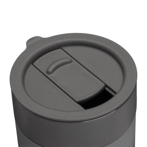 ON™ Cană ceramică 300 ml acoperită cu silicon. Capac PP detașabil cu deschidere glisantă - Img 9