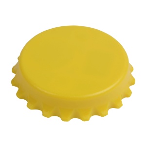 ON™ ABS and metal, bottle top-shaped, screw-top and bottle opener with magnets