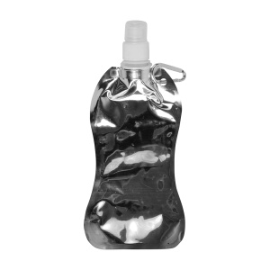 ON™ Foldable PE/PET BPA free water bottle (480ml), with snap hook