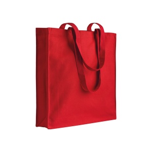 ON™ 220 g/m2 cotton shopping bag, long handles and gusset