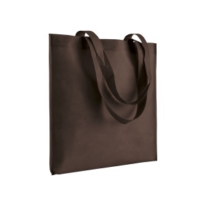 ON™ Heat-sealed 70 g/m2 non-woven fabric shopping bag, long handles