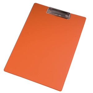 ON™ Plastic A4 folder with metal clip