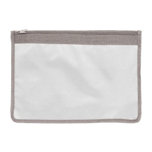 ON™ 420D polyester brief folder, zip closure